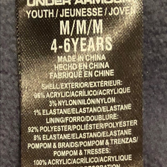 NWT Under Armour Tassel Beanie Girls Medium - Picture 5 of 8